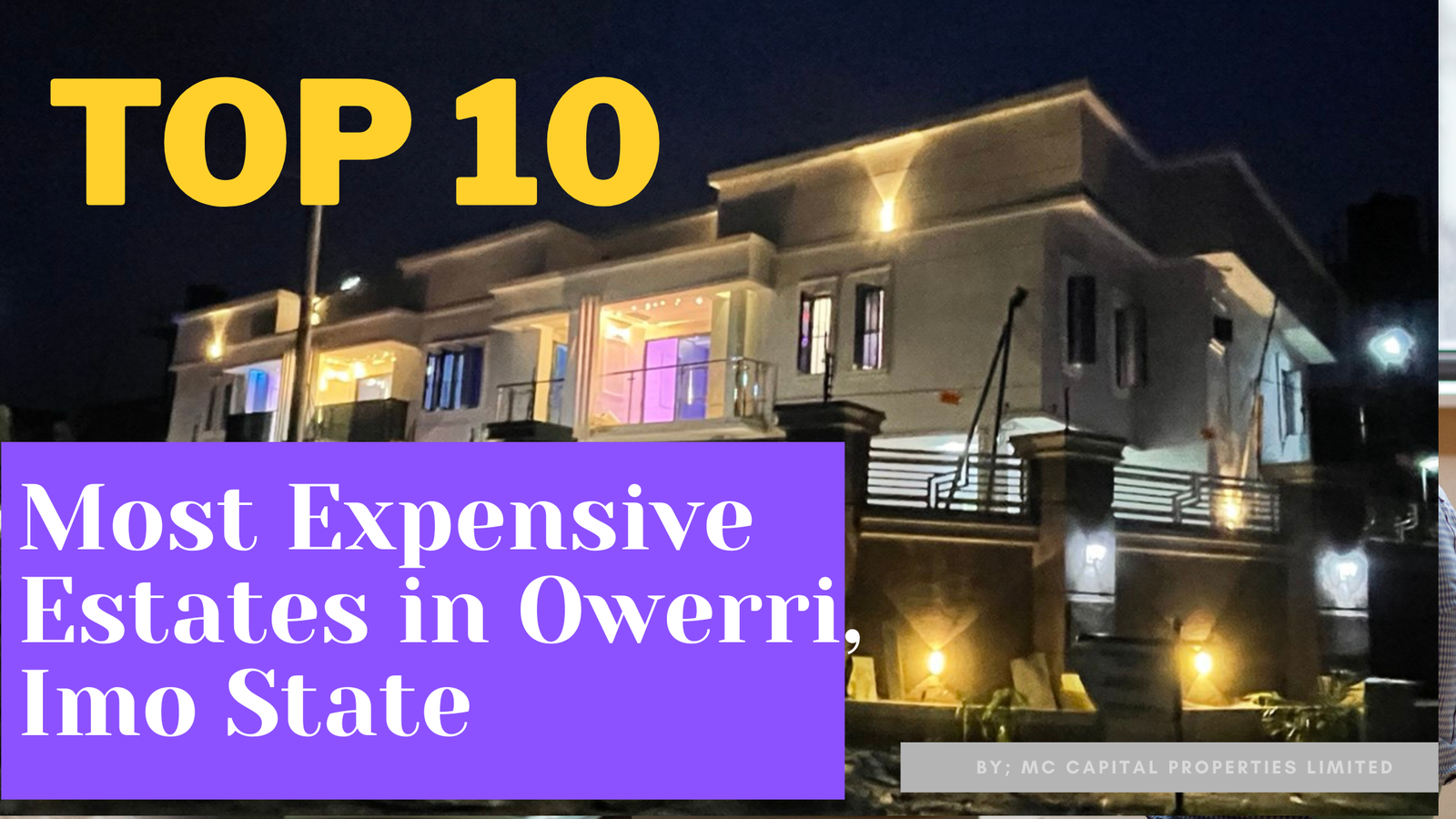 10 Most Expensive Estates in Owerri
