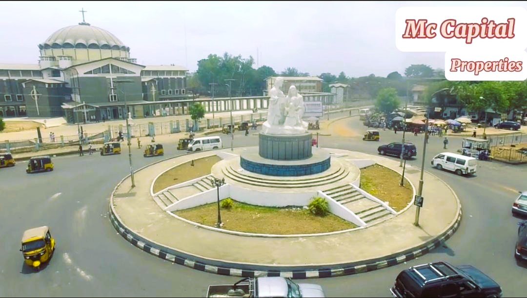 Assumpta Cathedral Control Roundabout Owerri Imo State Nigeria - photo added by Mc Capital Properties Owerri